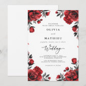 試験 招待状 (正面/裏面)