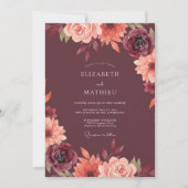 試験 招待状 (正面)