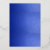 試験 箔招待状 (正面)