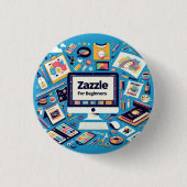 試験 缶バッジ (正面)