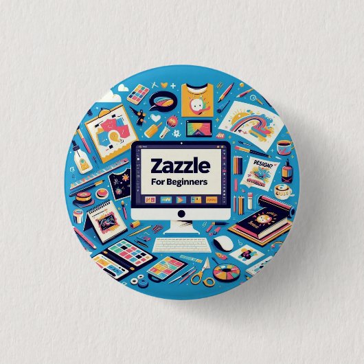 試験 缶バッジ (正面)