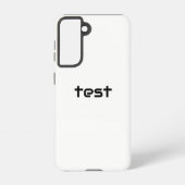試験 SAMSUNG GALAXYケース (裏面)