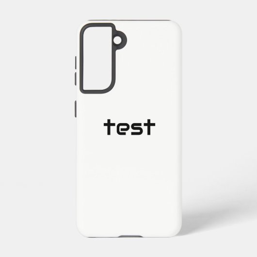 試験 SAMSUNG GALAXYケース (裏面)