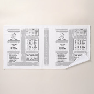 試験KneeboardのBathタオルセット バスタオルセット