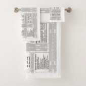 試験KneeboardのBathタオルセット バスタオルセット (インサイチュ)