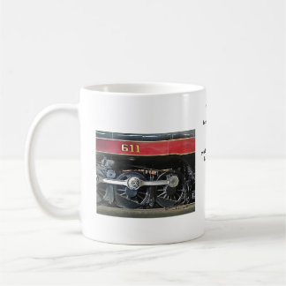 詩が付いている収集できるN&W 611のマグ コーヒーマグカップ