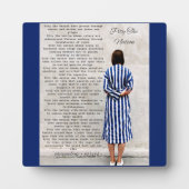 詩が国造りを哀れむ フォトプラーク (正面)