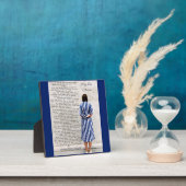 詩が国造りを哀れむ フォトプラーク (インサイチュ)