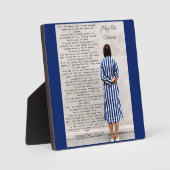 詩が国造りを哀れむ フォトプラーク (正面)