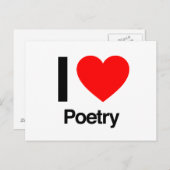 詩が好きだ ポストカード (正面/裏面)