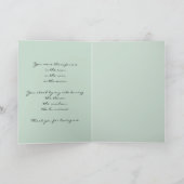 詩で私のカードを愛してくれてありがとう サンキューカード (内部)