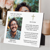 詩と写真の飾り付き記念碑 フォトプラーク