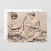 詩と音楽 ポストカード (正面/裏面)