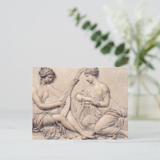 詩と音楽 ポストカード (スタンド正面)