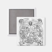 詩と音楽 マグネット (正面/裏面)