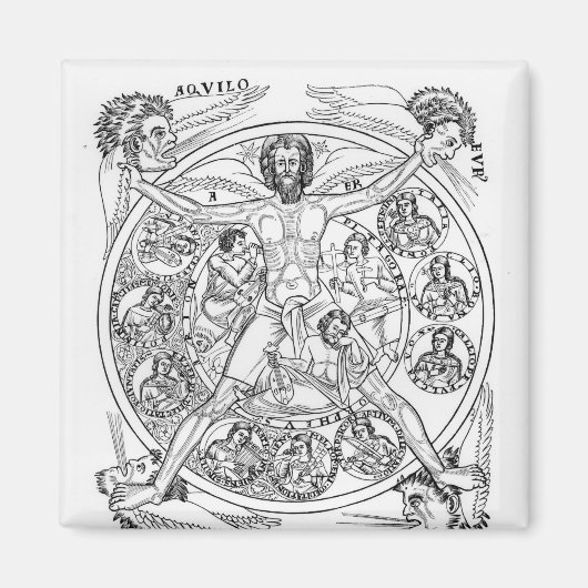 詩と音楽 マグネット (正面)