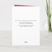 詩のカード-感情的な癒し-空間を創るカード カード (裏面)