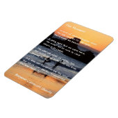 詩のキッチンマグネット – 瞬間 – 写真 マグネット (左側)