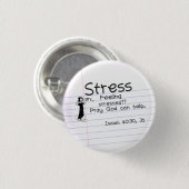 詩のストレスPin… 缶バッジ (正面&裏面)