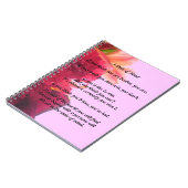 詩のノートジャーナル精神状態 ノートブック (左側)