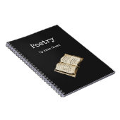 詩のノート ノートブック (右側)