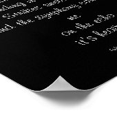 詩のポスター ポスター (角)