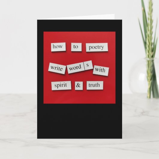 詩の作り方 カード (正面)