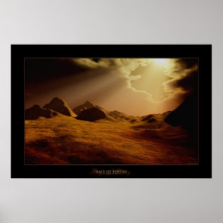 詩の光線 ポスター