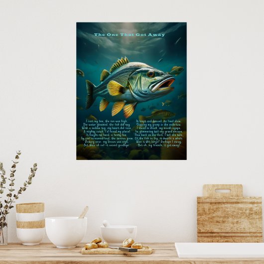 詩の得遠くにポスター ポスター (キッチン)