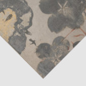 詩の日本の金ゴールド絵画銀さくらんぼの花 薄葉紙 (詳細)