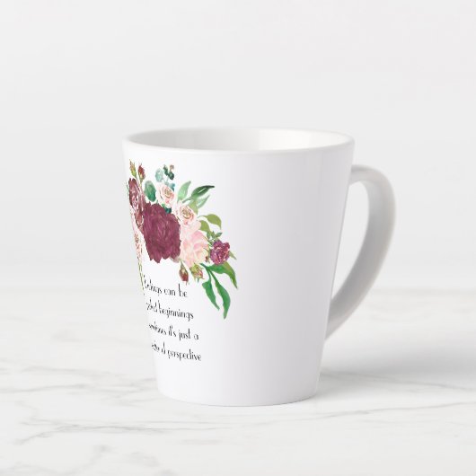 詩の曲#3 カフェラテマグ (右アングル)