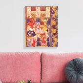 詩の本からイニシエーションダンス キャンバスプリント (インサイチュ (リビング))