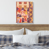 詩の本からイニシエーションダンス キャンバスプリント (インサイチュ (寝室))