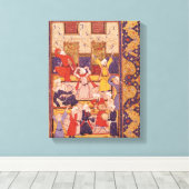 詩の本からイニシエーションダンス キャンバスプリント (インサイチュ (ウッドフロア))