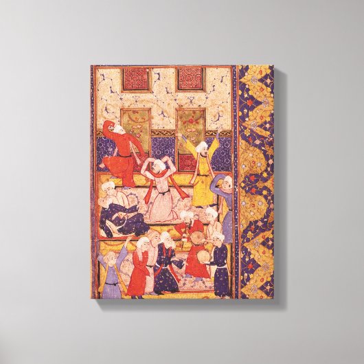 詩の本からイニシエーションダンス キャンバスプリント (正面)