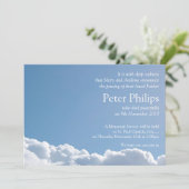 詩の葬儀の発表と平和な空2 招待状 (スタンド正面)