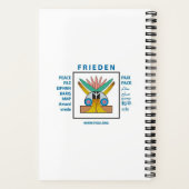 詩の記号のジャーナル ノートブック (裏面)