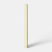 詩の電話ケース（クリーム&ブラック） SAMSUNG GALAXYケース (左側面)