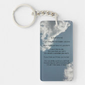 詩のkeychain精神状態 キーホルダー (正面)