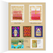 詩はギフトの選択カタログを照らしました (内側(右))