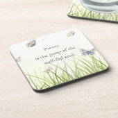 詩は善い人のウンチ食べ物を与えだ コースター (左側)