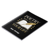 詩は救生きよおもしろいり詩人 ノートブック (左側)