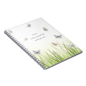 「詩は魂のウンチ食べ物を与え」ノート ノートブック (右側)