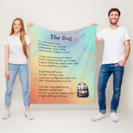 詩を上手に読む フリースブランケット