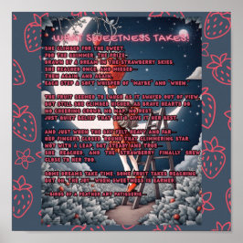 詩を取る甘味 ポスター