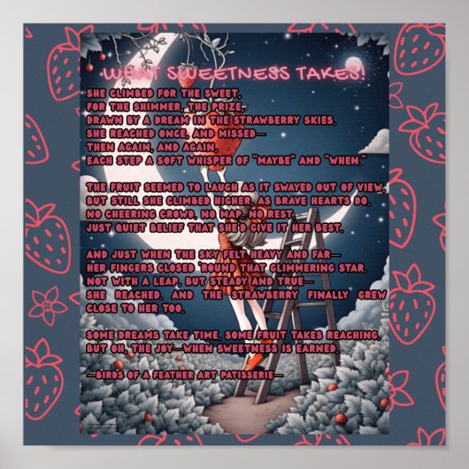 詩を取る甘味 ポスター (正面)