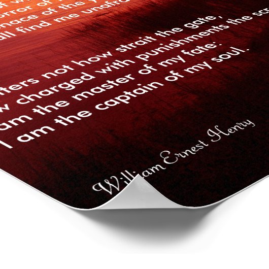 ～詩を感動的呼ぶ ポスター (角)