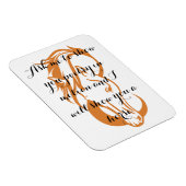 詩エレガント引用文付き馬磁石 マグネット (右側)