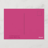 詩カード ポストカード (裏面)