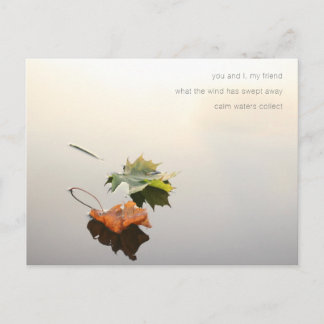 詩カード ポストカード